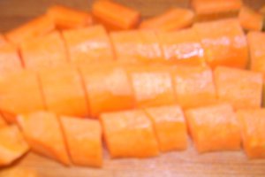 Ciorba acra de curcan  cu mazare si ciuperci
