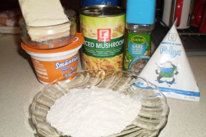 Ciulama de pui cu ciuperci si smantana