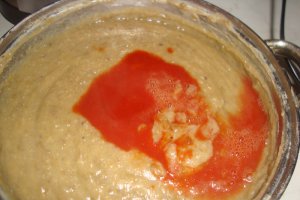Supa-crema de fasole mung
