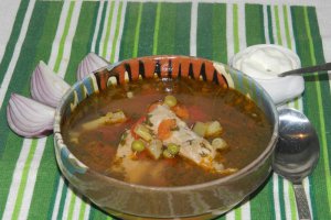 Ciorba de coaste de porc