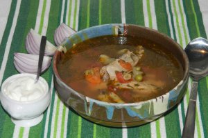 Ciorba de coaste de porc