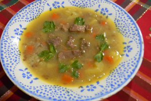 Supa de vita cu hrisca -la Multicooker
