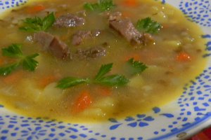 Supa de vita cu hrisca -la Multicooker