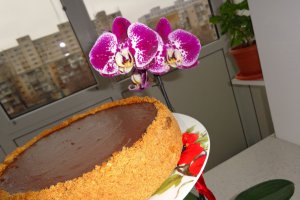 Cheesecake cu ciocolata