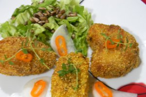 Salau cu mustar si malai