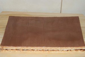 Foi de napolitane cu crema de rahat