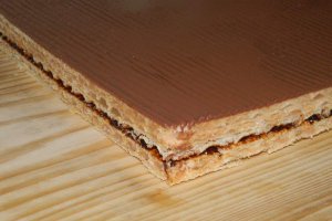 Foi de napolitane cu crema de rahat