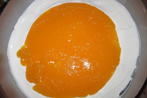 Tort cu jeleu si crema de clementine