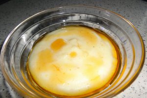 Gris cu lapte si sirop de zahar ars