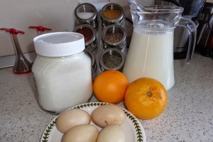 Flan de portocale