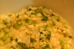 Pipote si inimi  cu mazare verde