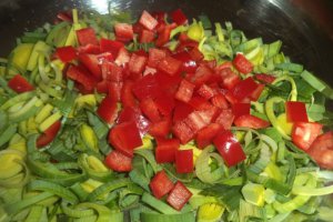 Garnitura de legume la tigaie