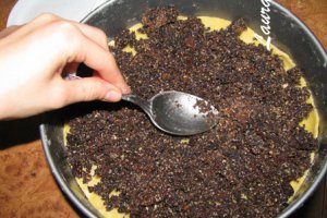 Tort cu mac si glazura de lamaie