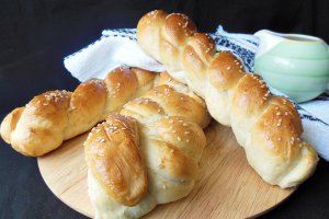 Impletituri pufoase cu lapte