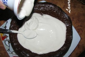 Tort de branza cu ciocolata si cappuccino