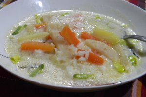 Ciorba de cocos cu tarhon si smantana - la Multicooker