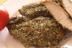 Piept de pui "tavalit" prin ierburi aromate