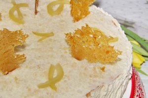 Tort cu aroma de lamaie si vanilie