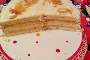 Tort cu aroma de lamaie si vanilie
