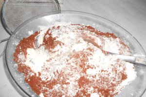 Briose cu budinca de vanilie