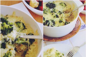Orez cu broccoli la cuptor