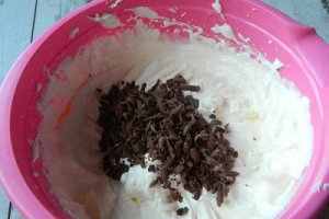 Tort cu crema de portocale