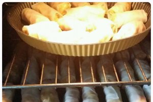 Rulouri - pachetele de primăvară- Nems- la cuptor