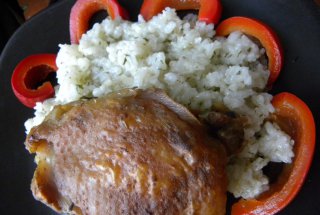 Friptura de pui in sos de mustar