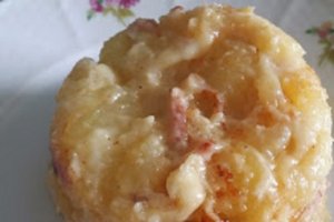Gratin de cartofi cu branza Reblochon - Tartiflette