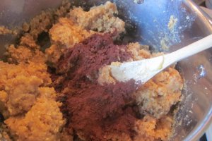 Foi de napolitane umplute cu crema de biscuiti