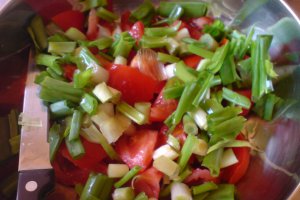 Salata cu omleta