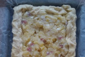 Tarta rustica de cartofi