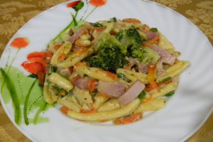 Paste cu brocolli si Camembert