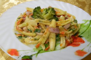 Paste cu brocolli si Camembert