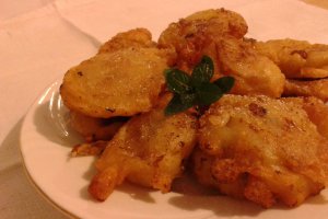 Banane prajite in aluat de clatite (de post)