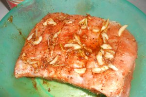 Costita de porc cu rosii, la cuptor