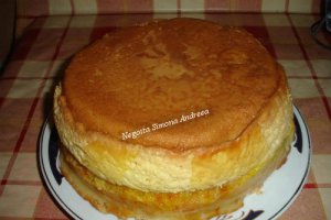 Tort crema de zahar ars