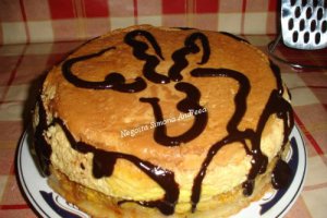 Tort crema de zahar ars