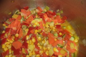Ciorba de brocolli si porumb