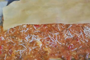 Lasagne Bolognese de Casă