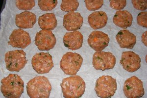 Chiftele coapte