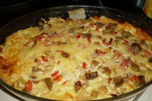 Mancare de vinete bulgareasca cu bacon