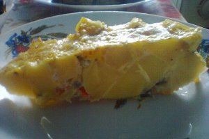 Cartofi cu branza la cuptor