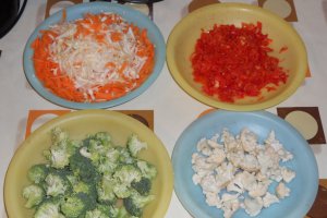 Garnitura de legume