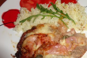Saltimboca alla romana cu mozzarella