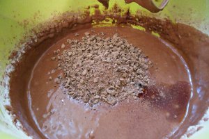 Briose cu ciocolata si crema mascarpone