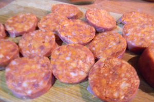 Supa deasa de varza cu chorizo