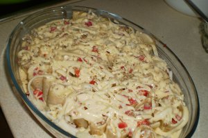Paccheri umpluti la cuptor