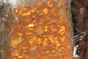 Salam de biscuiţi, reţetă cu ananas