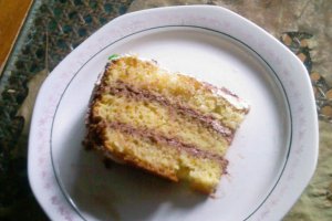 Tort cu crema de cacao